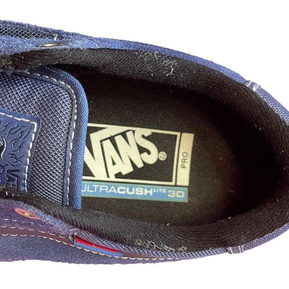 Vans Blue Suede Trujillo Pro Skateboarding Shoes, size 8.5 - Picture 13 of 14